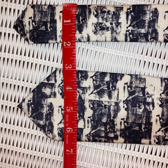 Vintage Andy Warhol Flammation Men's Silk Tie - Picture 6 of 11
